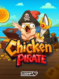 Chicken Pirate crash game at AAGOGAME COM